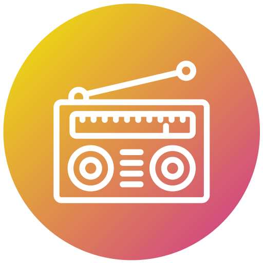 radio Icône gratuit radio Icône gratuit