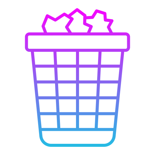 lixeira de reciclagem grátis ícone
