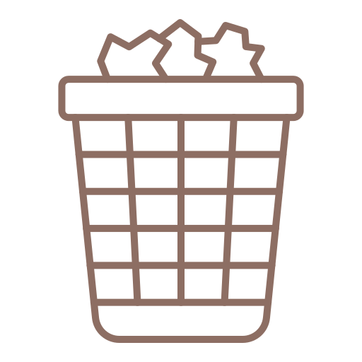 lixeira de reciclagem grátis ícone