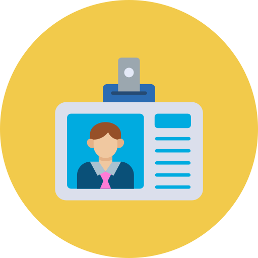 신분증 무료 아이콘