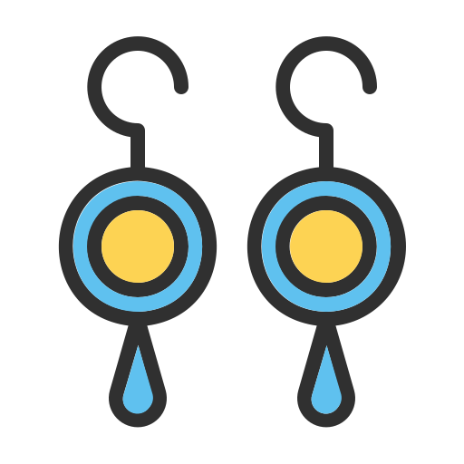pendientes icono gratis