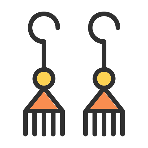 pendientes icono gratis