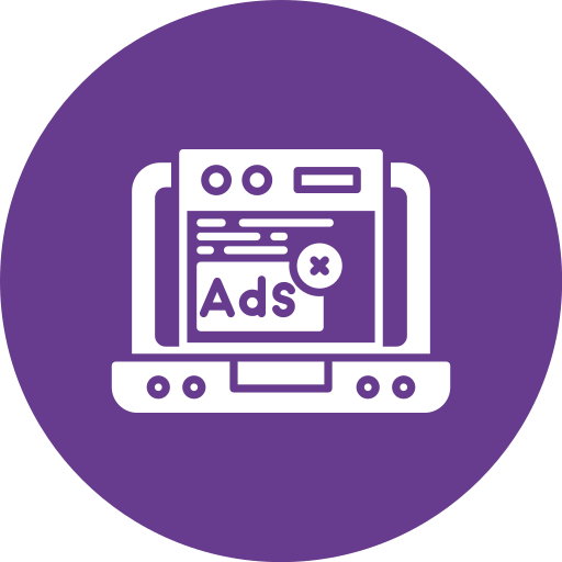 publicidad online icono gratis