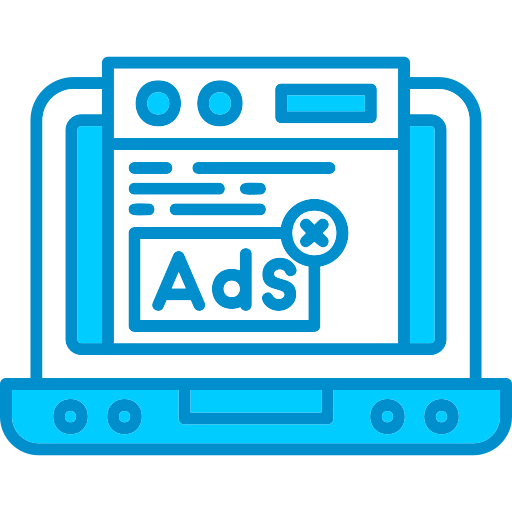 publicidad online icono gratis