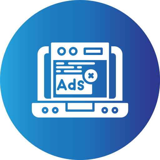 publicidad online icono gratis