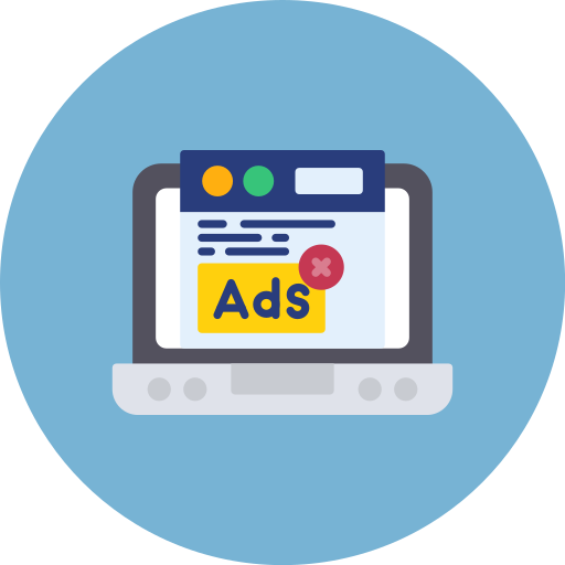 publicidad online icono gratis