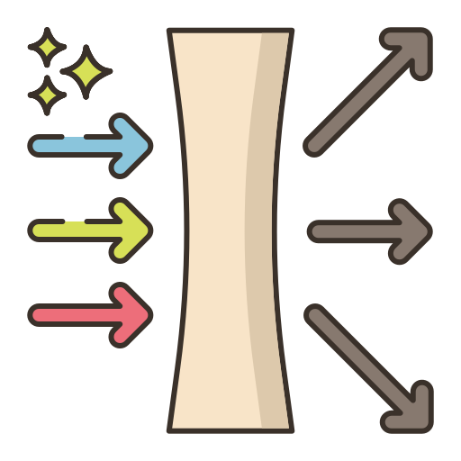 cóncavo icono gratis