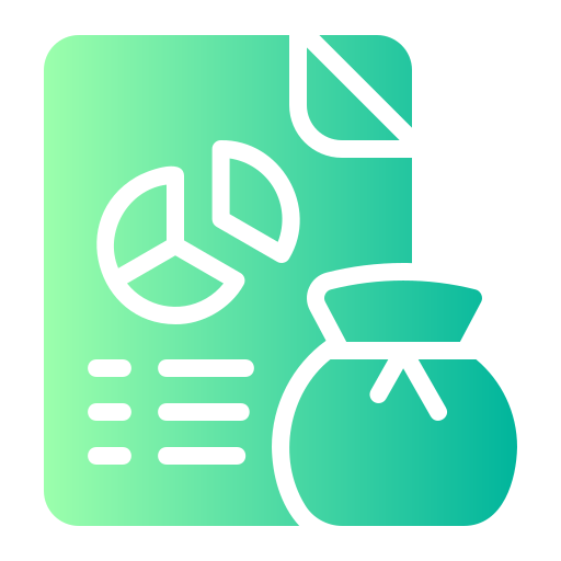 presupuesto icono gratis