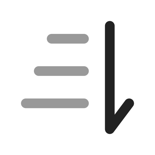 sortieren kostenlos Icon