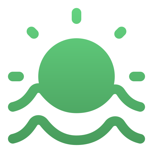 atardecer icono gratis