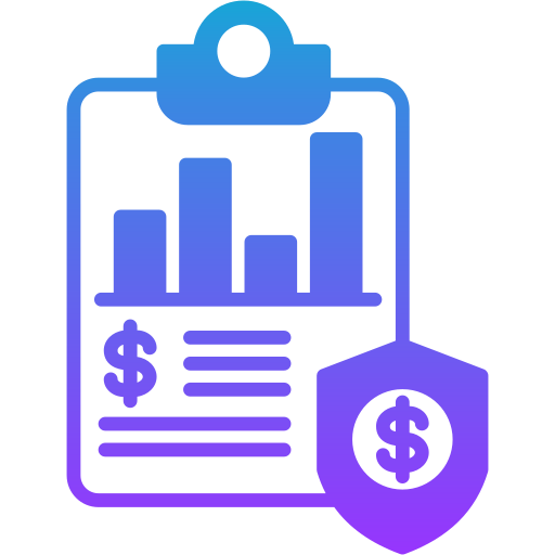 protection financière Icône gratuit protection financière Icône gratuit