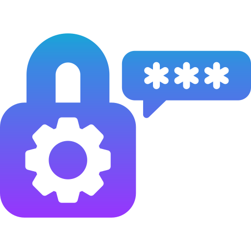 administrador de contraseñas icono gratis