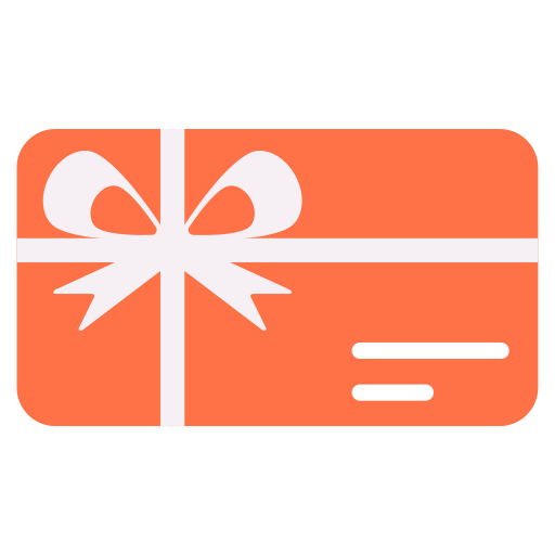 tarjeta de regalo icono gratis