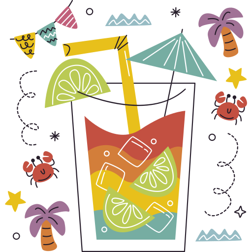 Drink free sticker