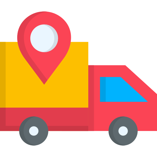 Delivery truck - Free shipping and delivery icons