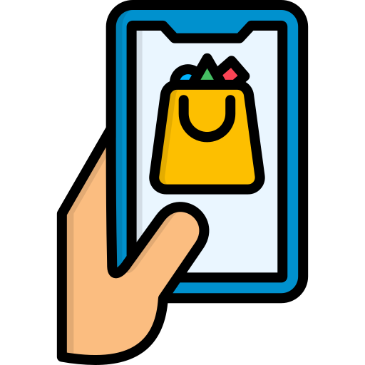 Shopping online free icon