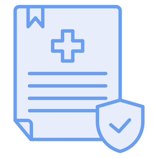 seguro médico grátis ícone seguro médico grátis ícone