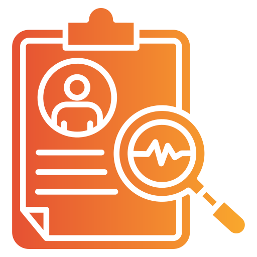 informe médico icono gratis