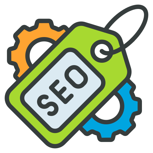 etiqueta seo icono gratis