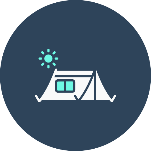 Палатка бесплатно иконка