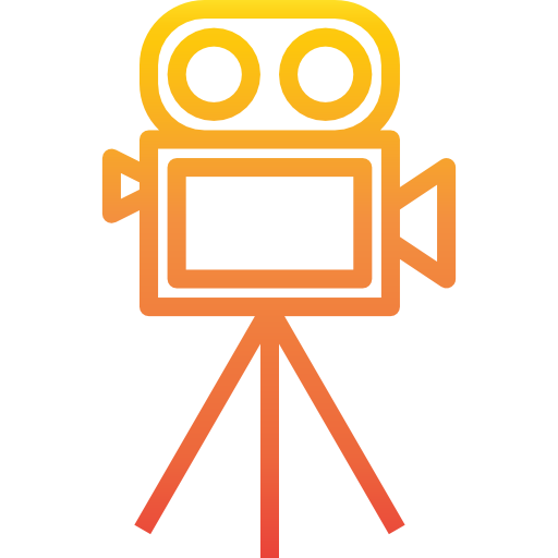 grabadora de vídeo icono gratis