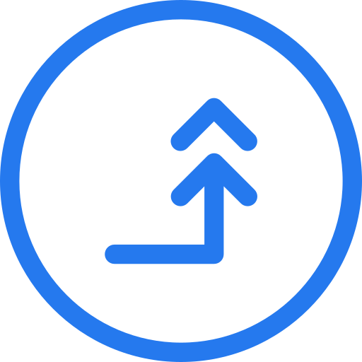 pfeil nach oben rechts kostenlos Icon