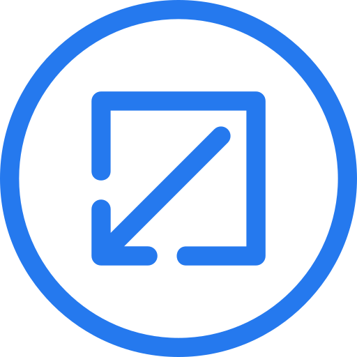 flecha abajo izquierda icono gratis