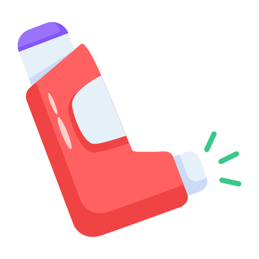 Bronchodilator Generic color fill icon