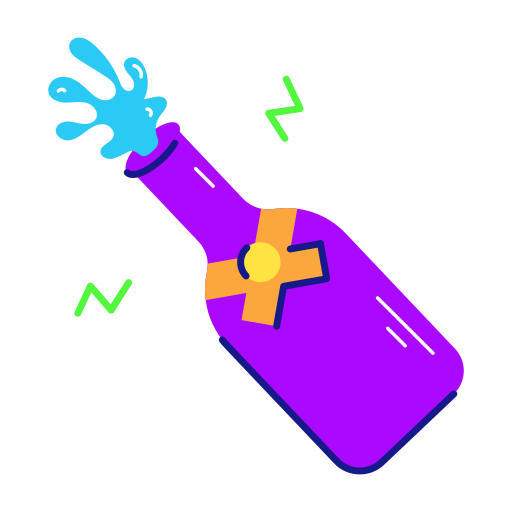 champán icono gratis