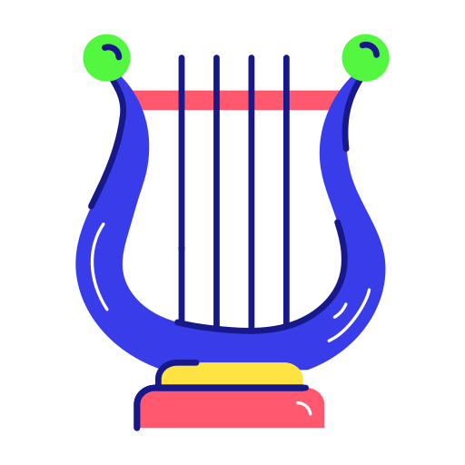 lyre Icône gratuit