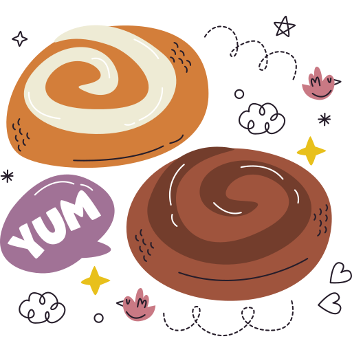 Dessert free sticker
