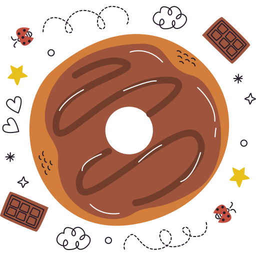 rosquilla gratis sticker