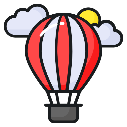 heißluftballon kostenlos Icon heißluftballon kostenlos Icon
