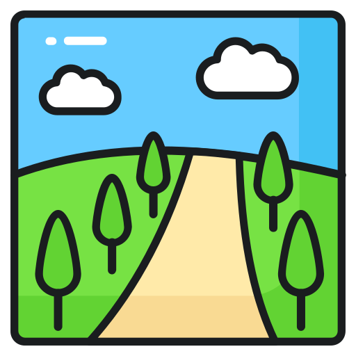 paisaje icono gratis