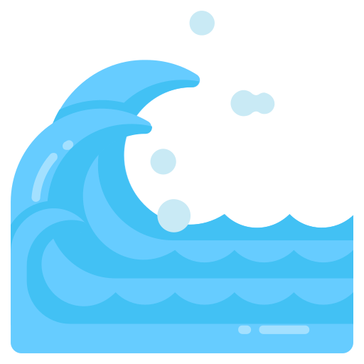 Waves free icon Waves free icon