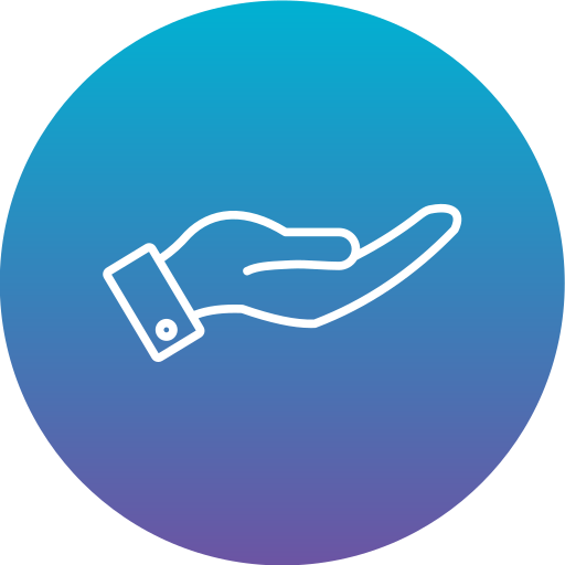 Hand free icon