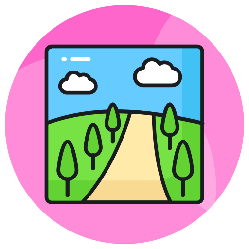 paisaje icono gratis