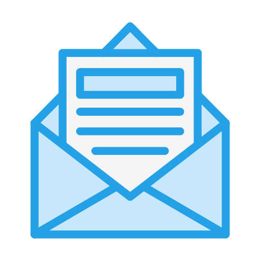 abrir correo electrónico icono gratis