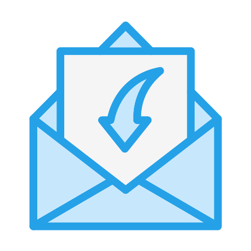 recibir correo icono gratis