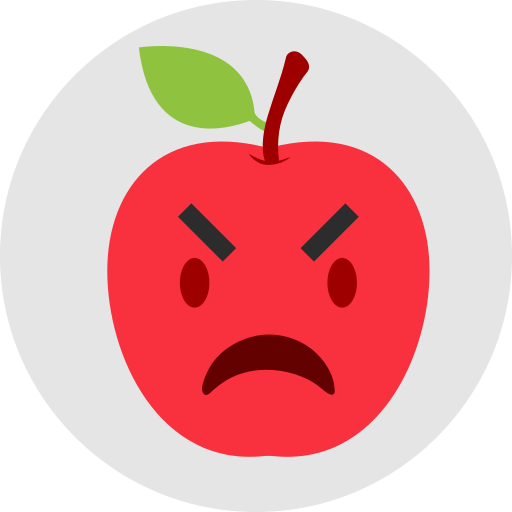 enojado icono gratis