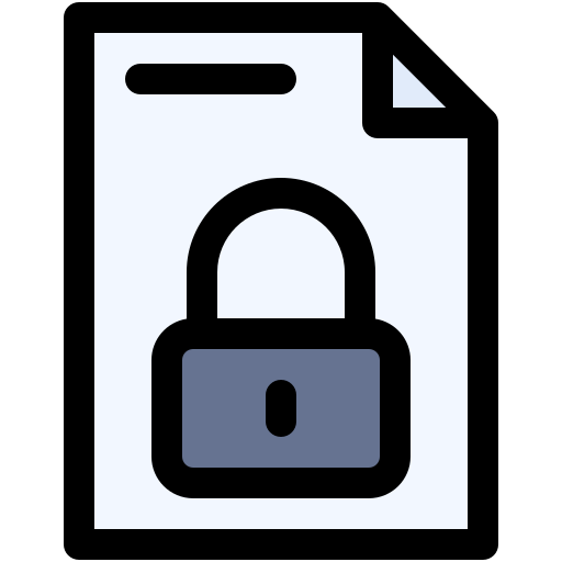 protección de datos icono gratis