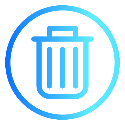 contenedor de basura icono gratis