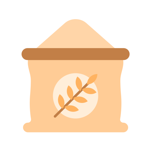 Wheat flour free icon Wheat flour free icon