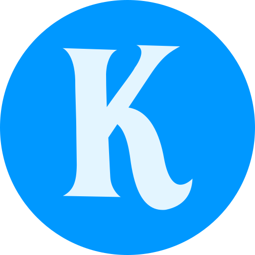 Letter k - Free education icons