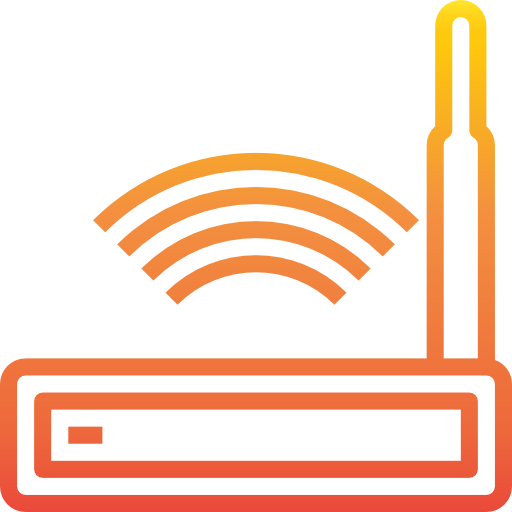 router inalámbrico icono gratis