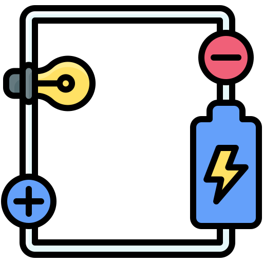 circuito eléctrico icono gratis