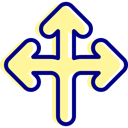 flechas icono gratis