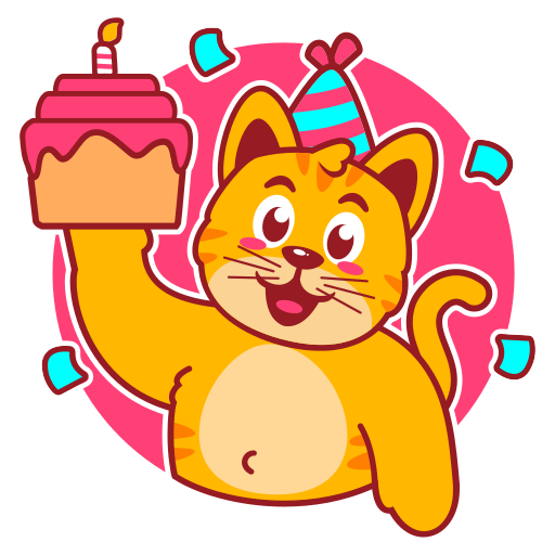 cumpleaños gratis sticker