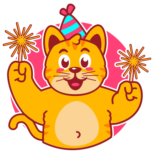 cumpleaños gratis sticker