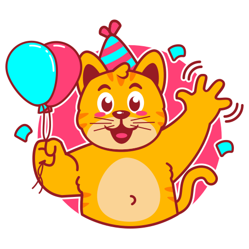 cumpleaños gratis sticker